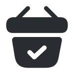 Bag Tick SVG Icon